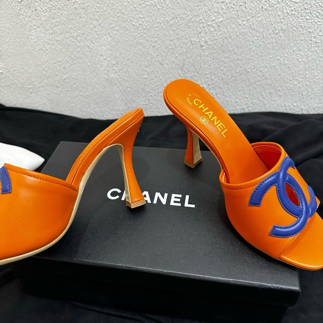 Chanel Lambskin Mules 90mm 65062-6