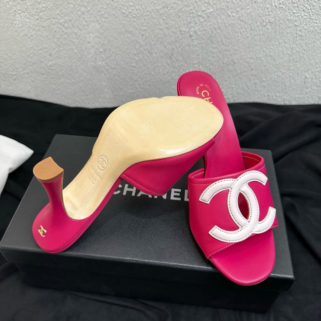 Chanel Lambskin Mules 90mm 65062-2