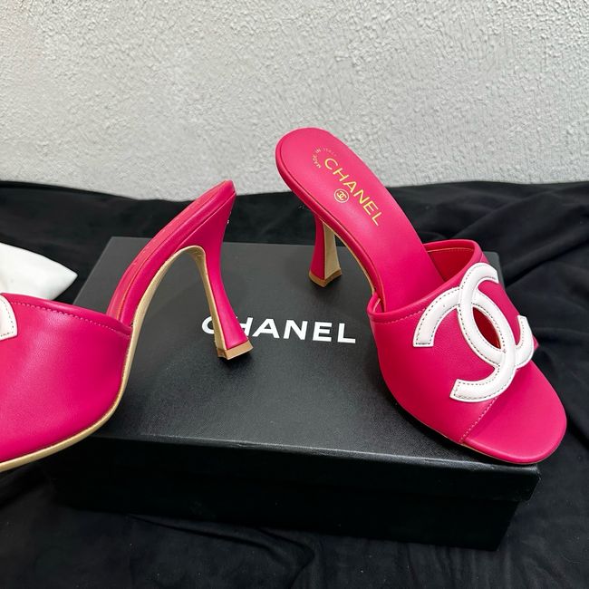 Chanel Lambskin Mules 90mm 65062-2