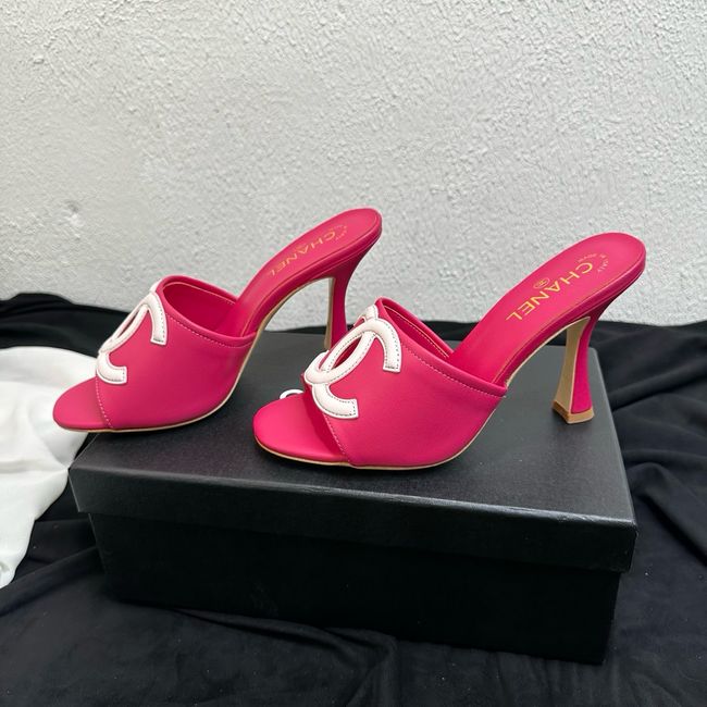 Chanel Lambskin Mules 90mm 65062-2