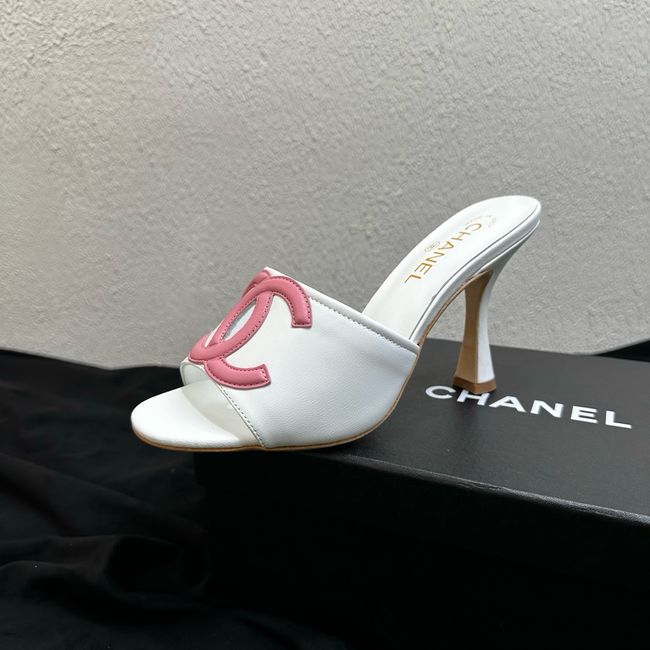 Chanel Lambskin Mules 90mm 65062-3