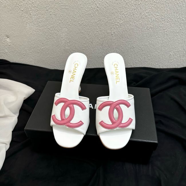 Chanel Lambskin Mules 90mm 65062-3