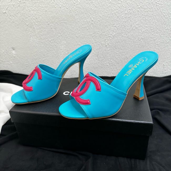 Chanel Lambskin Mules 90mm 65062-4
