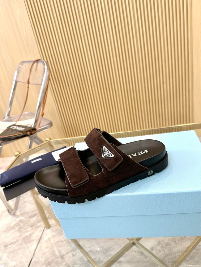 Prada Nubuck slides 1XZ794-2