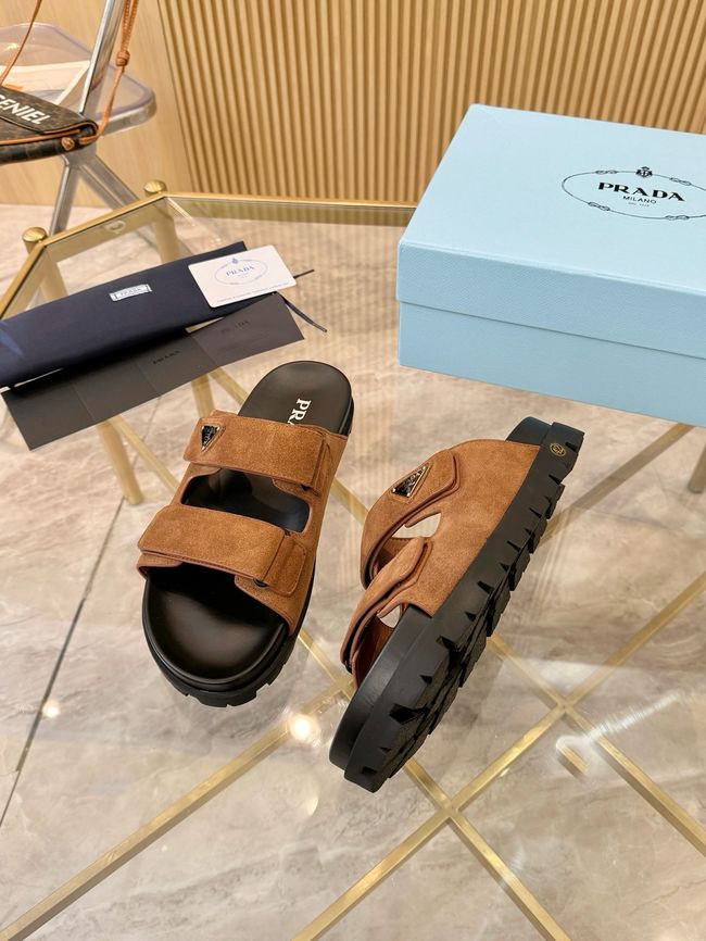 Prada Nubuck slides 1XZ794-3