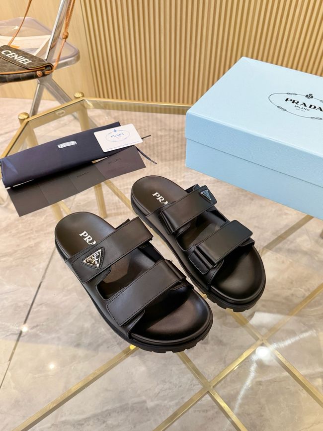Prada Nubuck slides 1XZ794-5