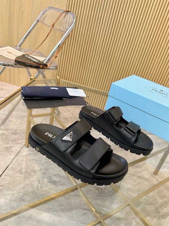 Prada Nubuck slides 1XZ794-5