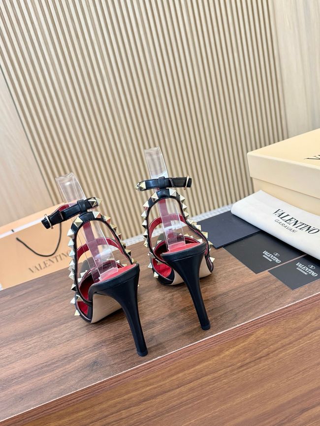 Valentino ROCKSTUD lambskin high heels 10cm 65053-1