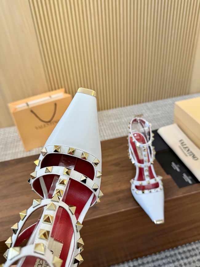 Valentino ROCKSTUD lambskin high heels 10cm 65053-10