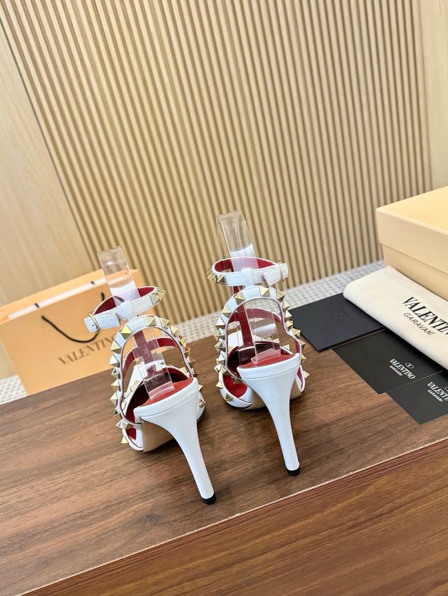 Valentino ROCKSTUD lambskin high heels 10cm 65053-10