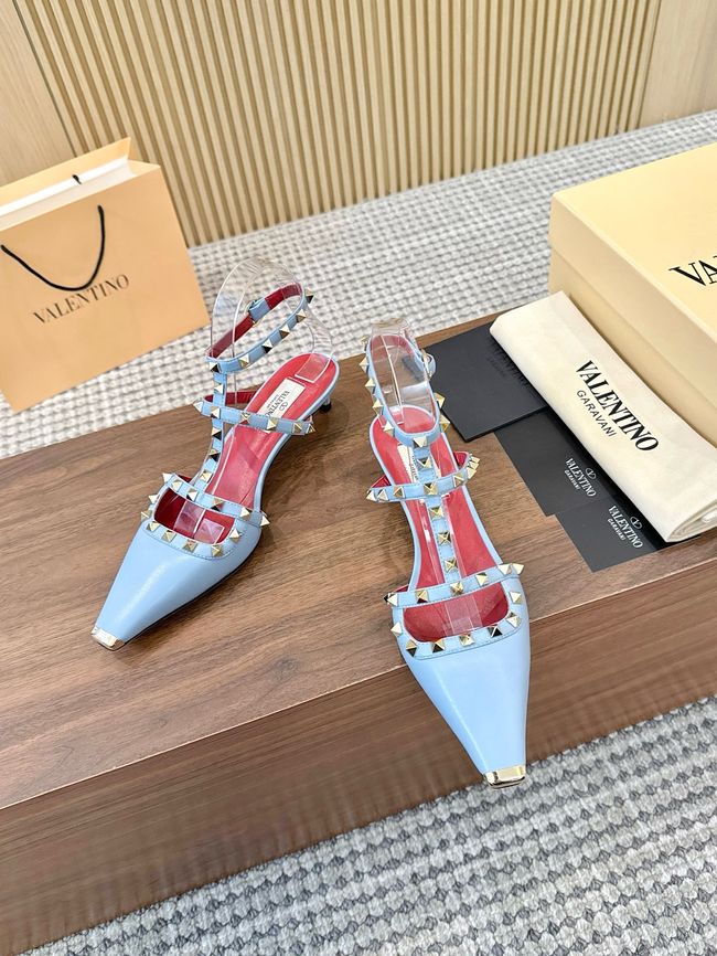 Valentino ROCKSTUD lambskin high heels 4cm 65052-10