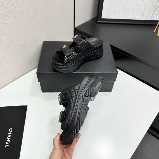 Chanel Lambskin Mules 65065-1