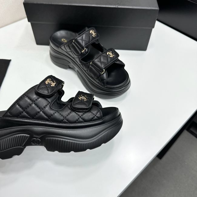 Chanel Lambskin Mules 65065-1