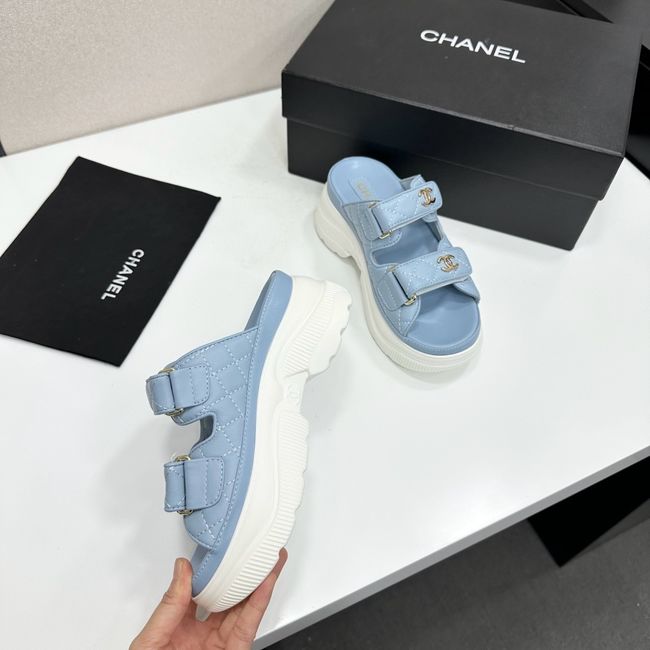 Chanel Lambskin Mules 65065-2