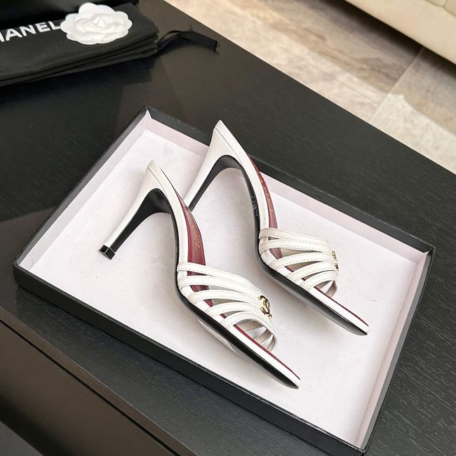 Chanel Lambskin Mules 65068-1