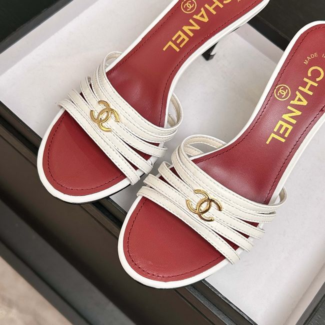 Chanel Lambskin Mules 65068-1