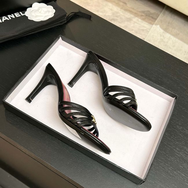 Chanel Lambskin Mules 65068-2