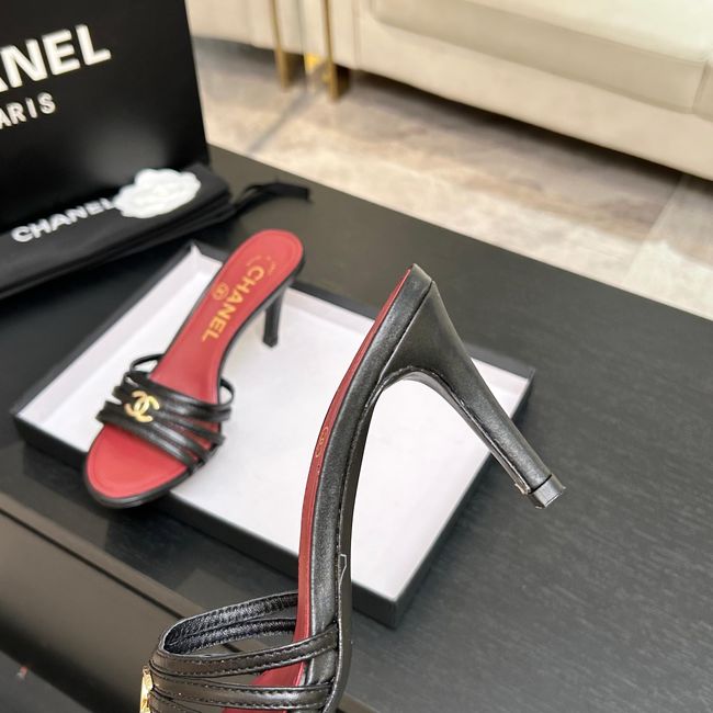 Chanel Lambskin Mules 65068-2