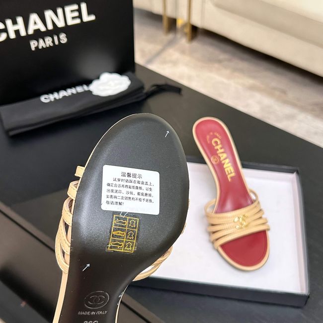 Chanel Lambskin Mules 65068-3