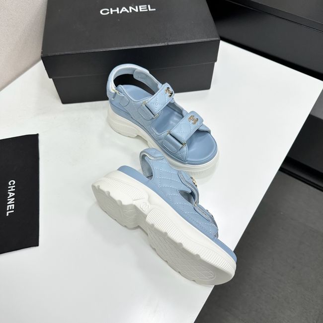 Chanel Lambskin Sandals 65066-2