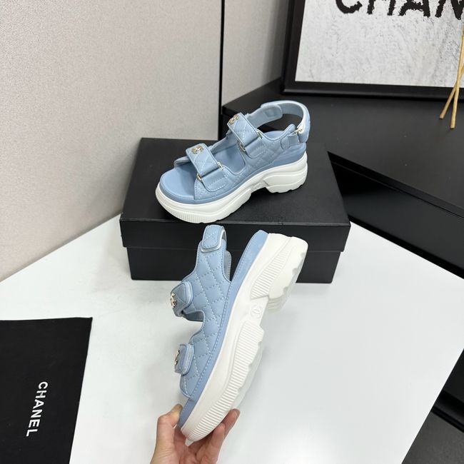 Chanel Lambskin Sandals 65066-2