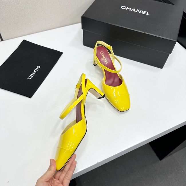 Chanel Slingbacks Lambskin 65071-1