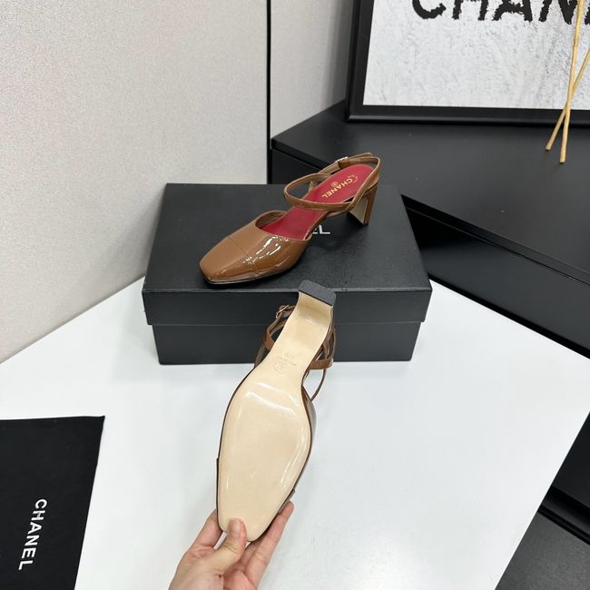 Chanel Slingbacks Lambskin 65071-2