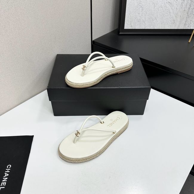 Chanel Thongs Lambskin 65073-4