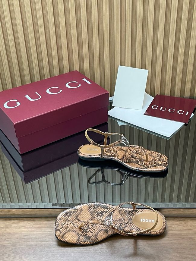 Gucci Womens thong sandal 874699-1