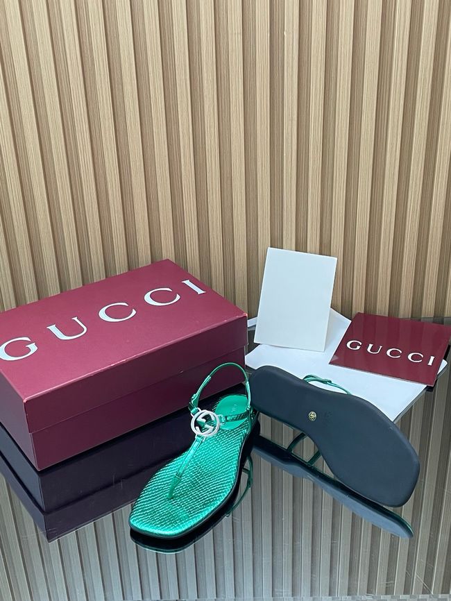 Gucci Womens thong sandal 874699-2