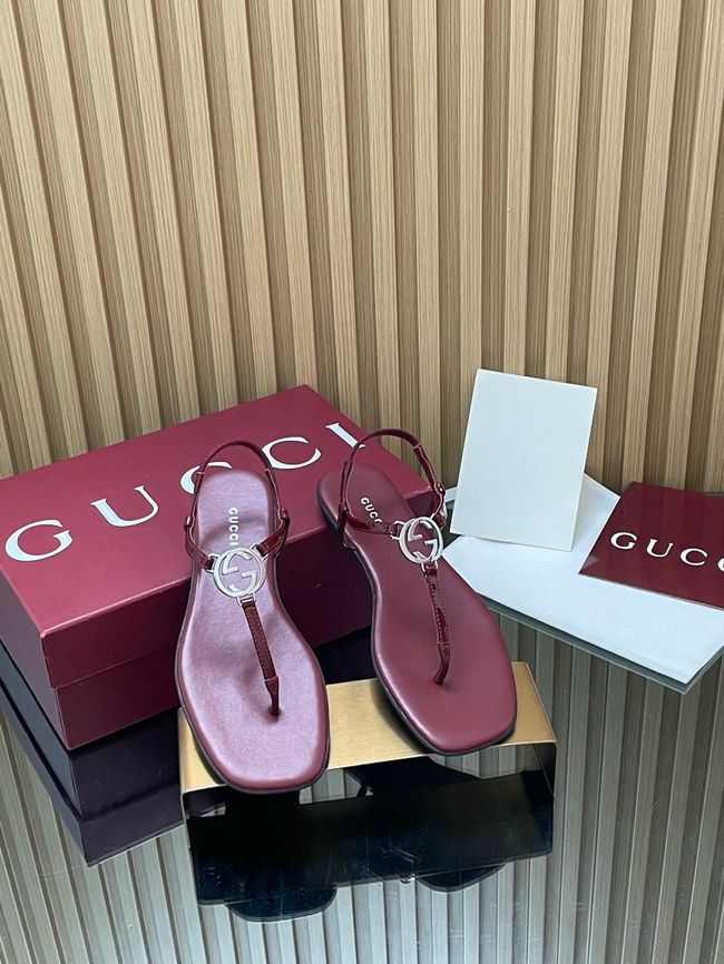 Gucci Womens thong sandal 874699-4