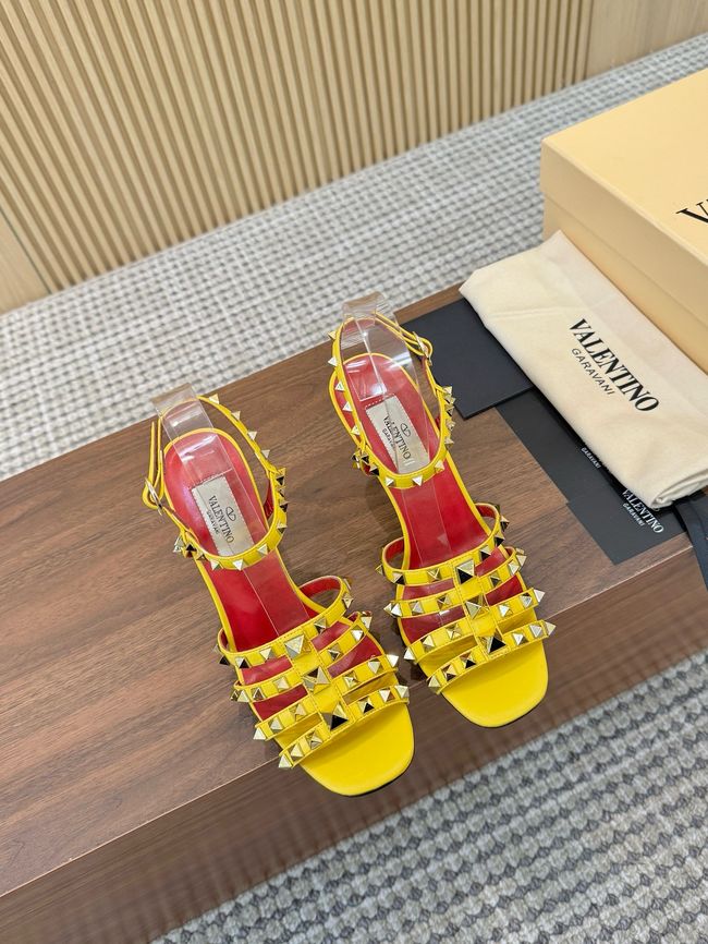 Valentino ROCKSTUD lambskin sandal 9CM 65077-4