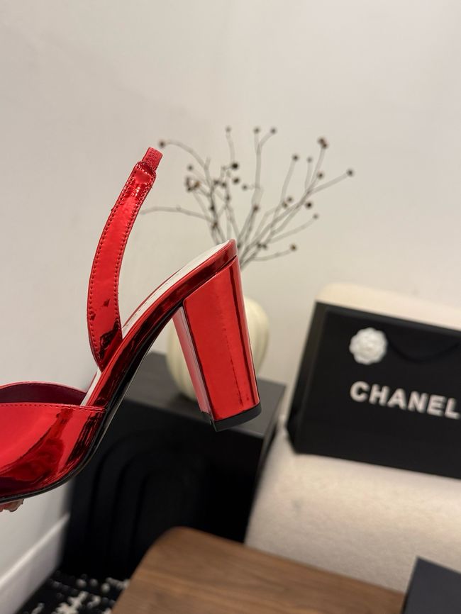 Chanel Slingbacks Lambskin 65081-1