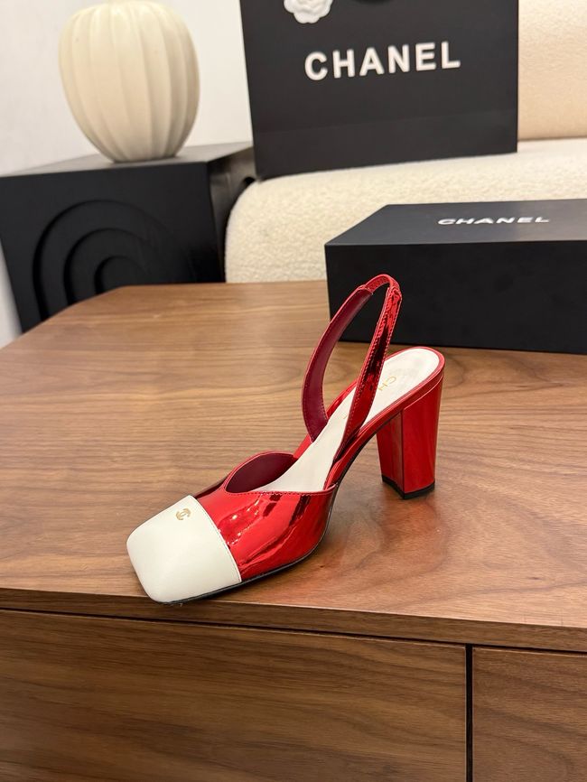 Chanel Slingbacks Lambskin 65081-1