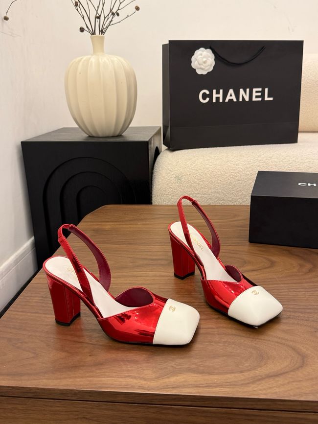 Chanel Slingbacks Lambskin 65081-1