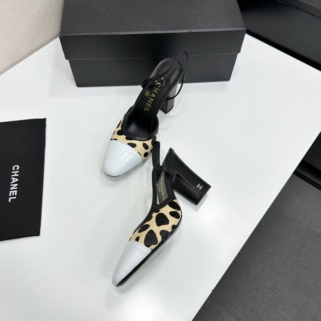 Chanel Slingbacks Lambskin & Mixed Fibers 90mm G47281-4