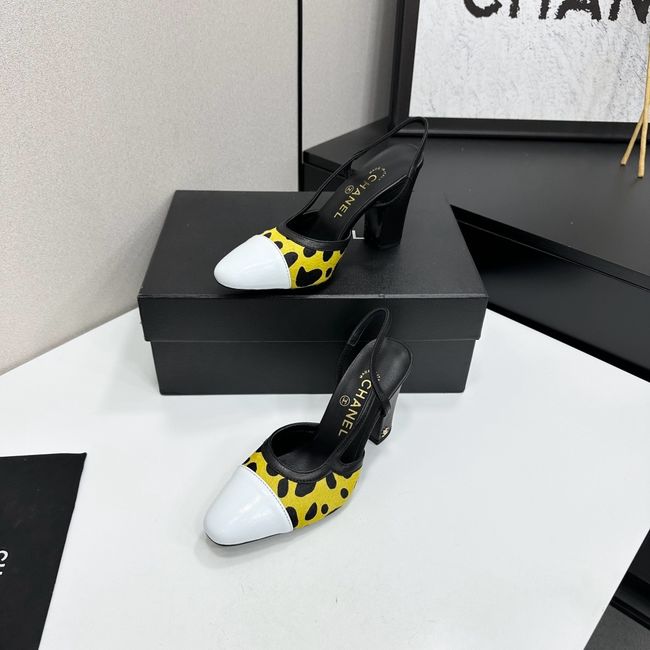 Chanel Slingbacks Lambskin & Mixed Fibers 90mm G47281-5