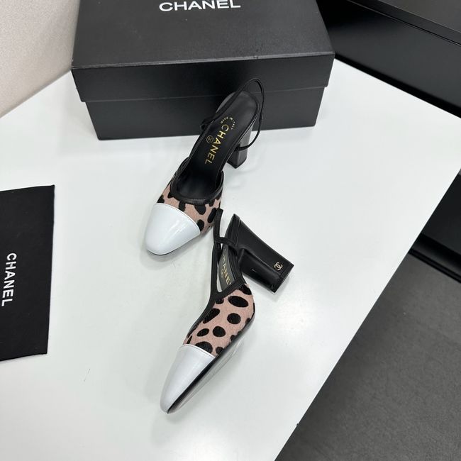 Chanel Slingbacks Lambskin & Mixed Fibers 90mm G47281-6