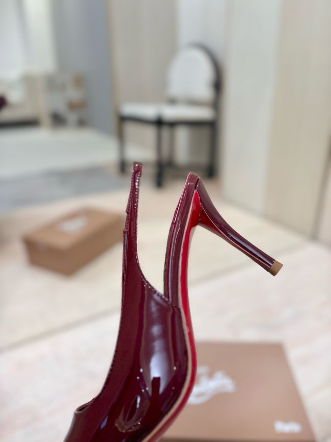 Christian Louboutin Slingbacks Lambskin 8.5CM 65078-8