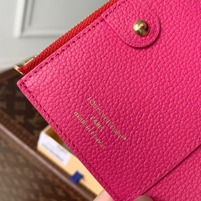 Louis Vuitton Charms Pocket Wallet M28981 red Louis Vuitton Charms Pocket Wallet M28981 red