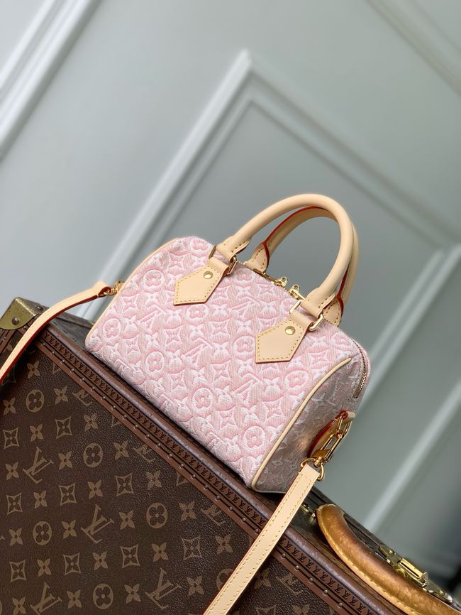 Louis Vuitton New Speedy Bandouliere 20 M2A039 pink Louis Vuitton New Speedy Bandouliere 20 M2A039 pink