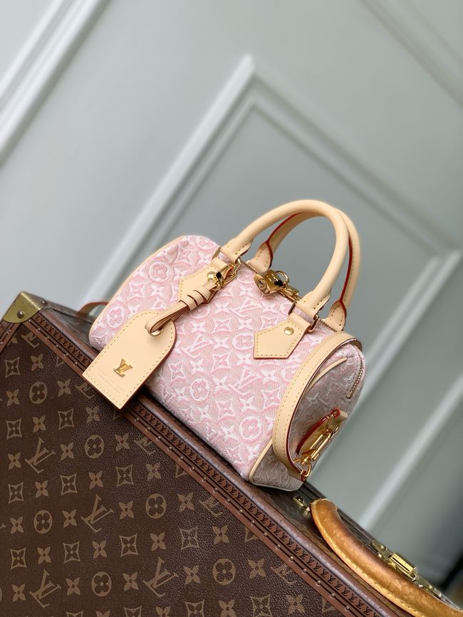 Louis Vuitton New Speedy Bandouliere 20 M2A039 pink Louis Vuitton New Speedy Bandouliere 20 M2A039 pink