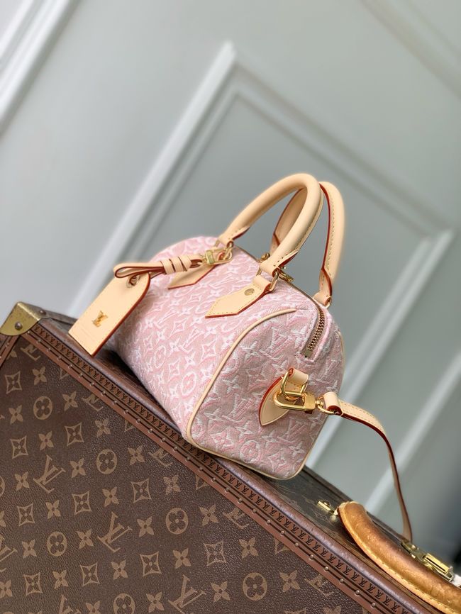 Louis Vuitton New Speedy Bandouliere 20 M2A039 pink Louis Vuitton New Speedy Bandouliere 20 M2A039 pink