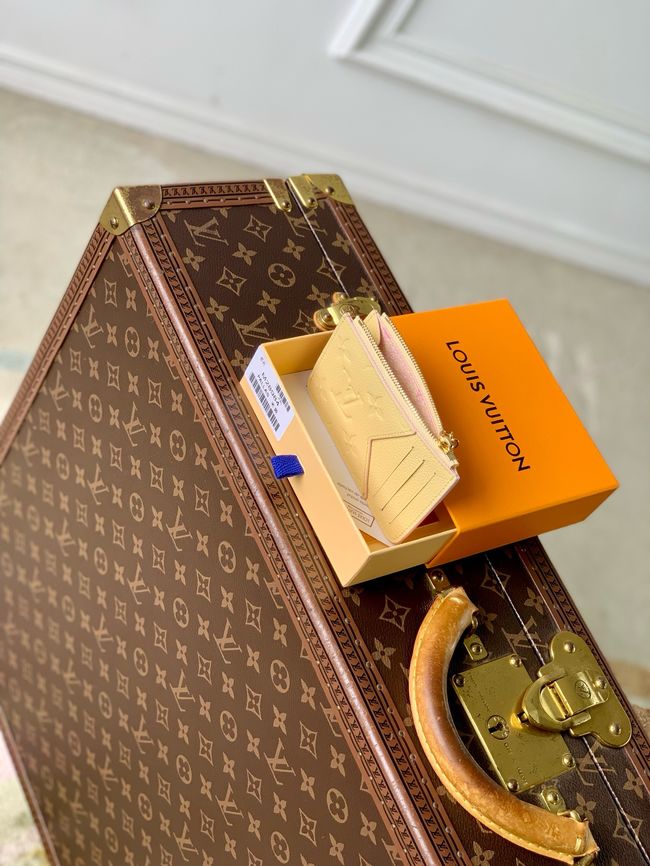Louis Vuitton Romy Card Holder M28984 Banana