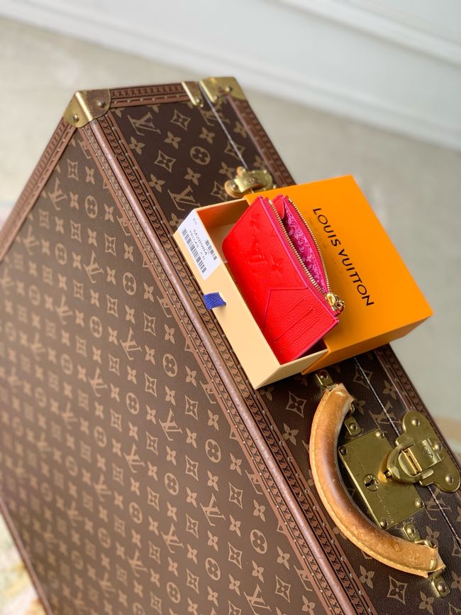 Louis Vuitton Romy Card Holder M28984 Blood Orange Louis Vuitton Romy Card Holder M28984 Blood Orange