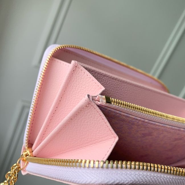 Louis Vuitton Zippy Wallet M28969 Light purple Louis Vuitton Zippy Wallet M28969 Light purple
