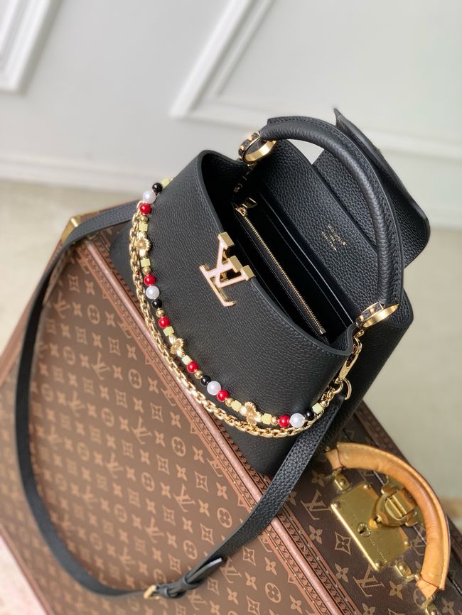 Louis Vuitton Capucines MM M29442 black Louis Vuitton Capucines MM M29442 black