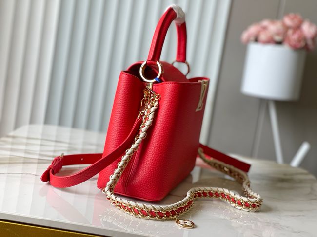 Louis Vuitton Capucines MM M29498 red Louis Vuitton Capucines MM M29498 red