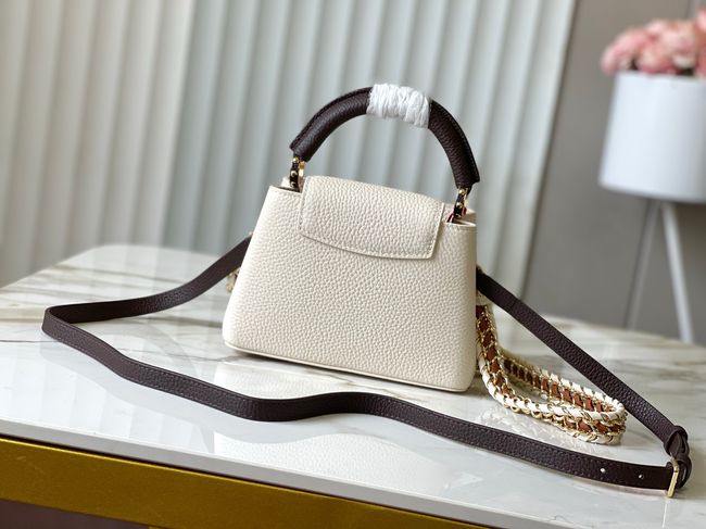 Louis Vuitton Capucines Mini M29497 Ivory Louis Vuitton Capucines Mini M29497 Ivory