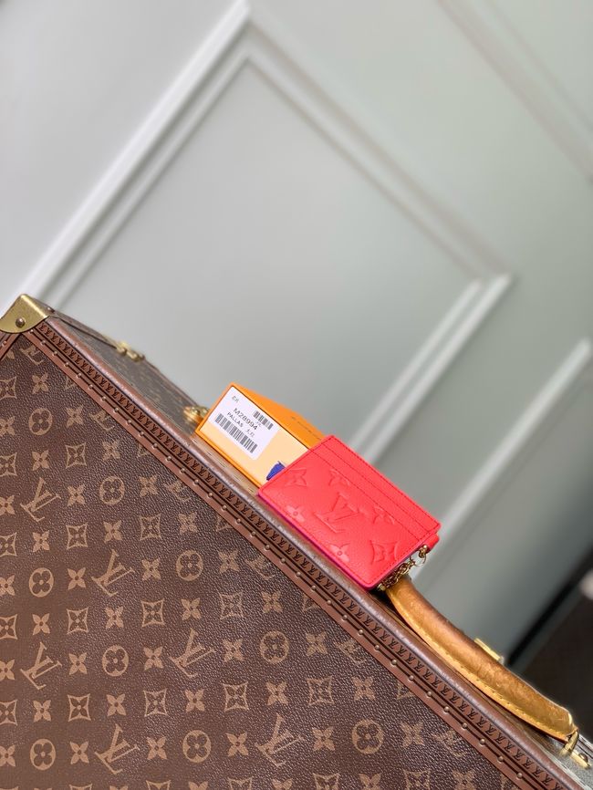 Louis Vuitton Charms Card Holder M28994 Blood Orange Louis Vuitton Charms Card Holder M28994 Blood Orange